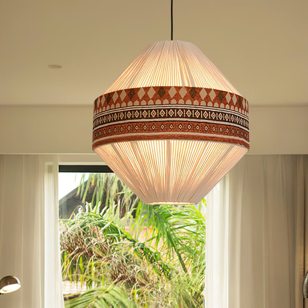 Bohemian Lampa Wisząca z Frędzlami
