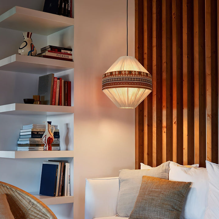 Bohemian Lampa Wisząca z Frędzlami