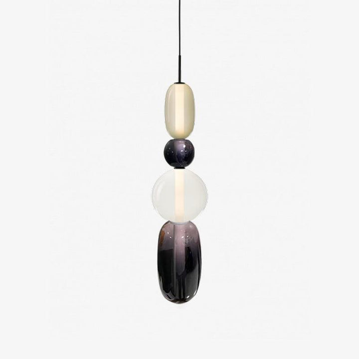 Gekonfijte glazen hanglamp