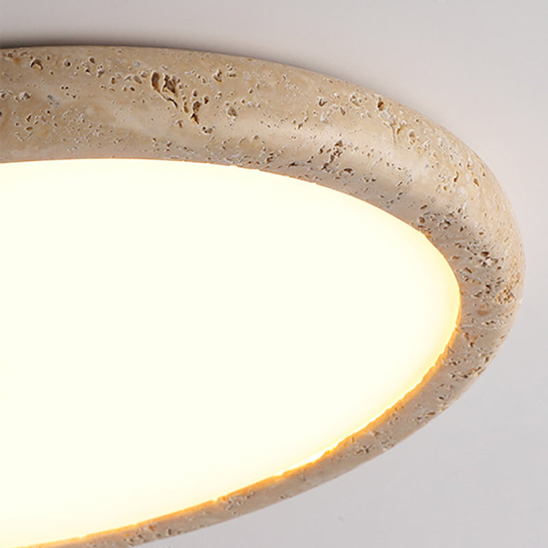 Lampa sufitowa LED z kamienia naturalnego