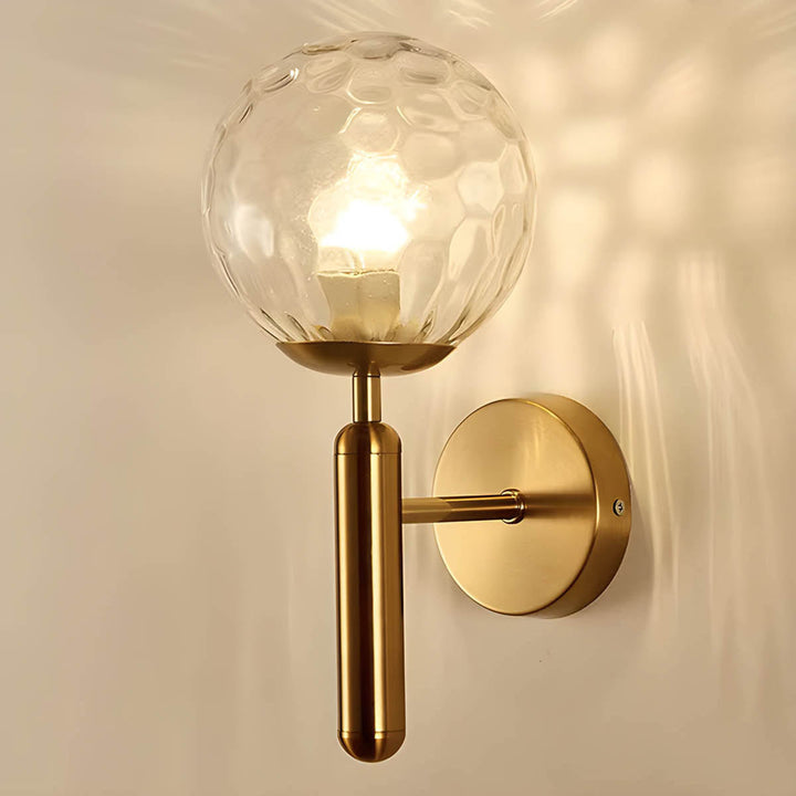 Lampa ścienna Clair z przetworzonego szkła