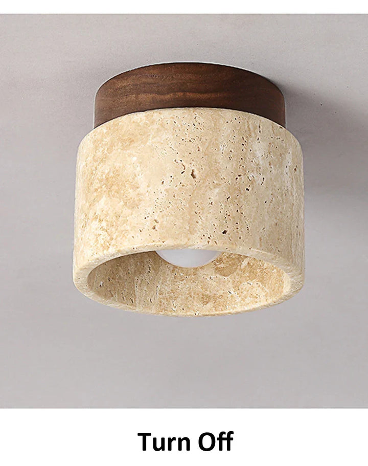 Japońska Kreatywna Lampa sufitowa w stylu kremowym