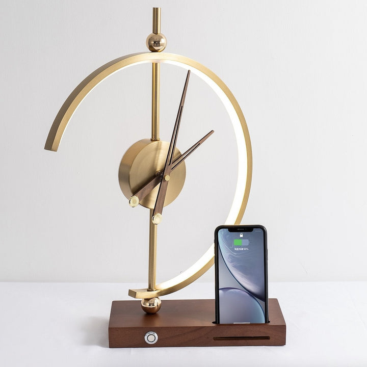 NagoyaLight™ | Luksusowa lampa zegarowa z ładowarką