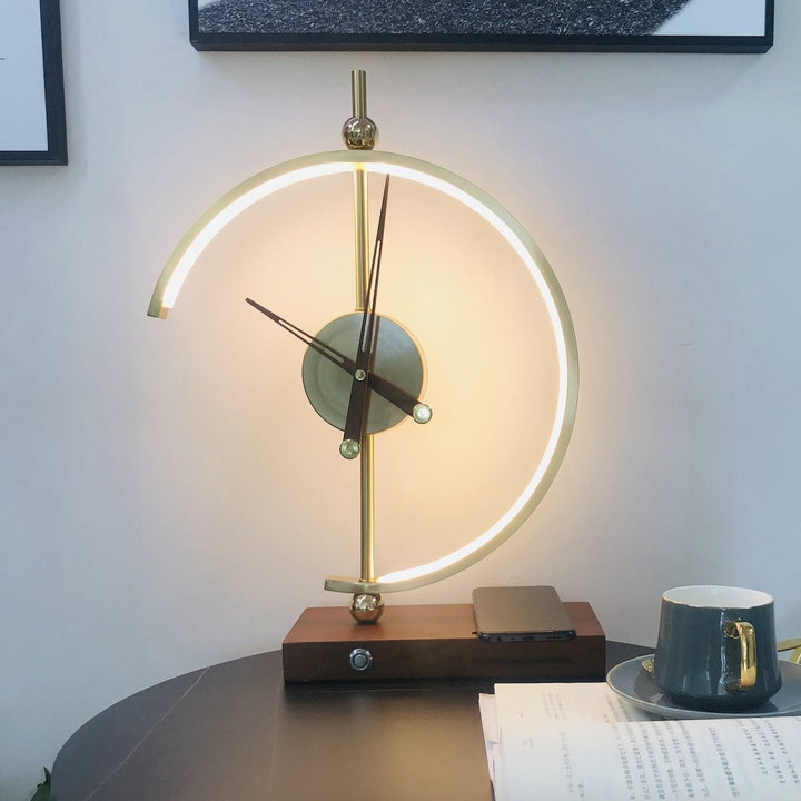 NagoyaLight™ | Luksusowa lampa zegarowa z ładowarką