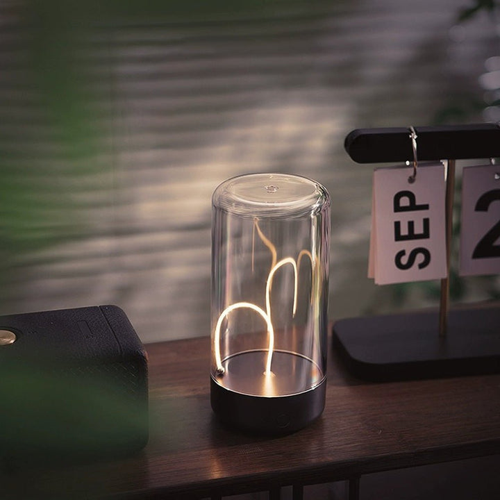 Nowoczesna Prosta Magnetyczna Mini Lampa Stołowa