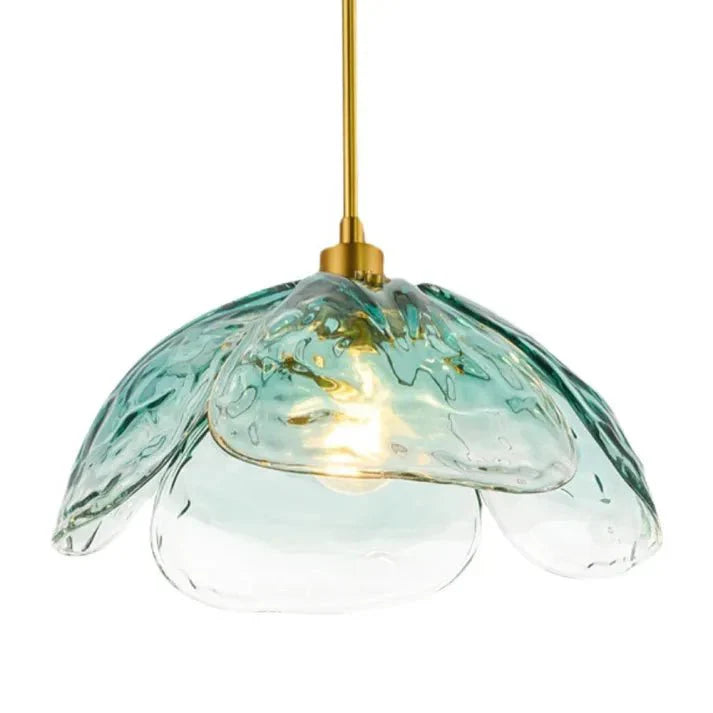 Kreatywna Lampa Wisząca w Kształcie Płatków Kwiata na Stolik Nocny