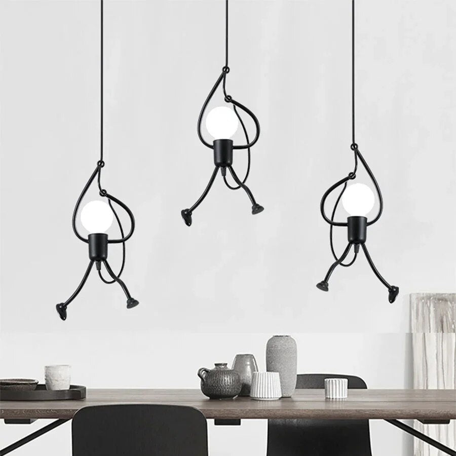FunkyLight | Retro lampa ścienna Iron Man