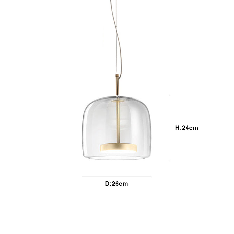 Lampa wisząca Hotel Glass
