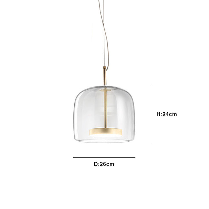 Lampa wisząca Hotel Glass