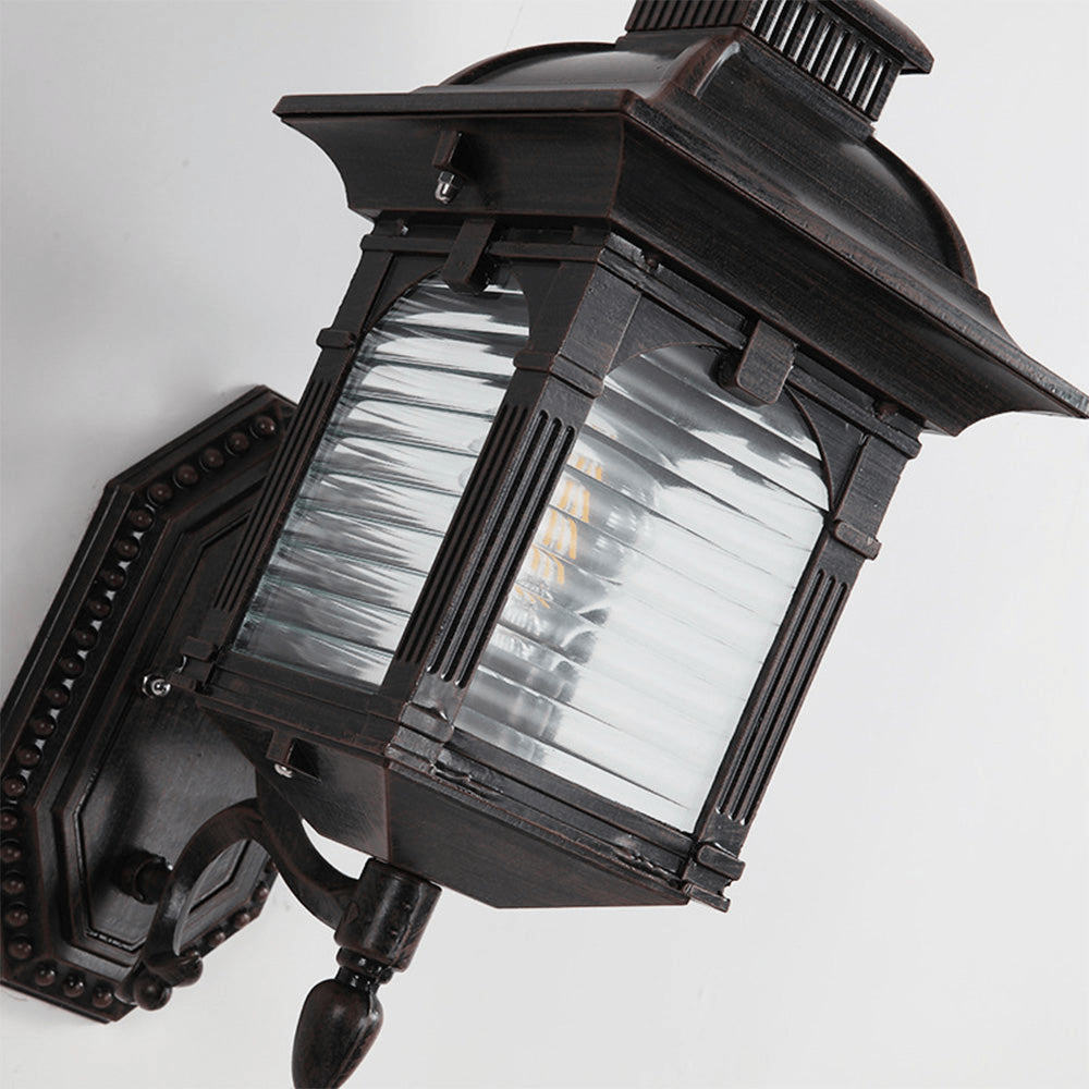 Lampa ścienna Antyczne Szkło