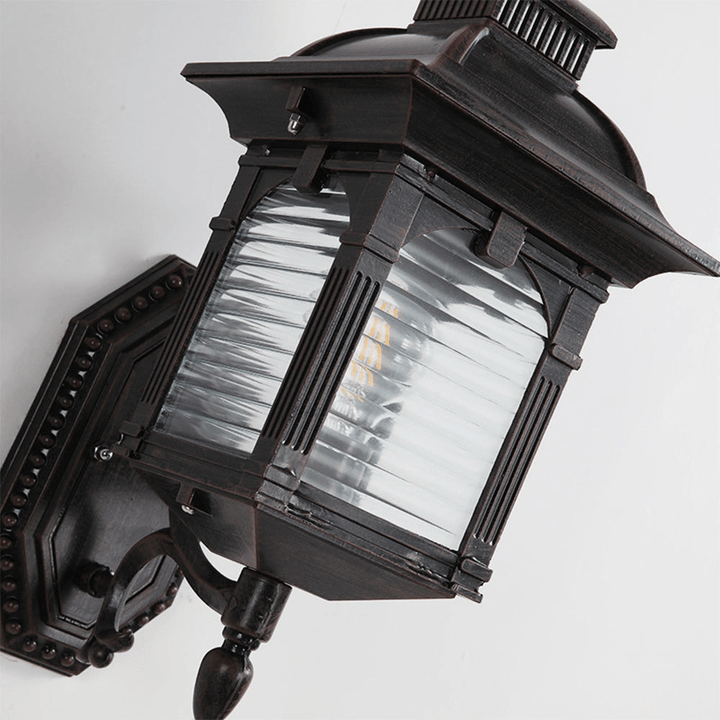 Lampa ścienna Antyczne Szkło