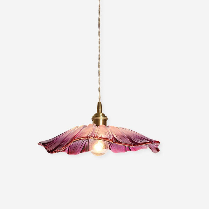 Lampa wisząca szklana Flower