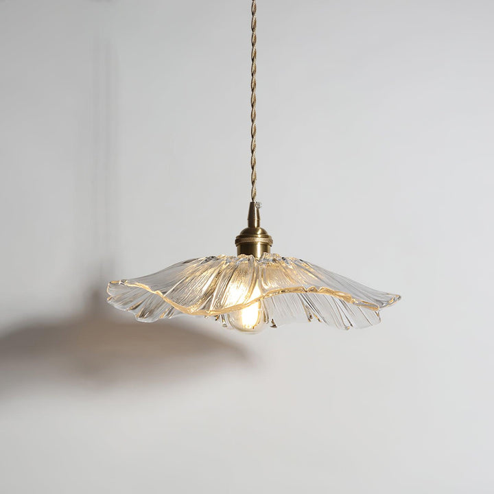 Lampa wisząca szklana Flower