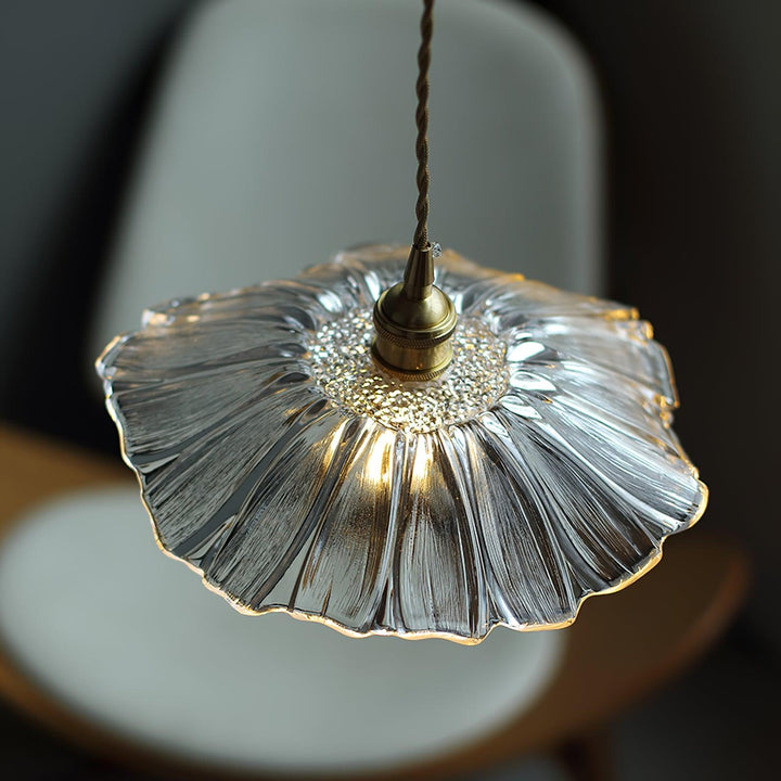 Lampa wisząca szklana Flower