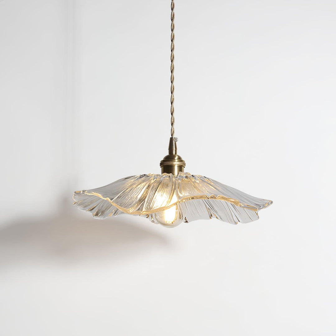 Lampa wisząca szklana Flower