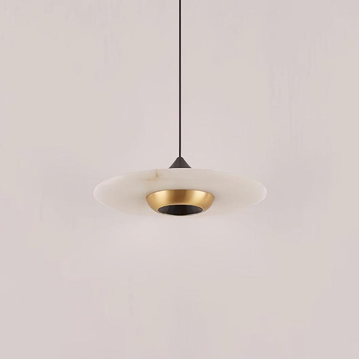 Lampa Wisząca W Kształcie Latającego Spodka z Marmuru