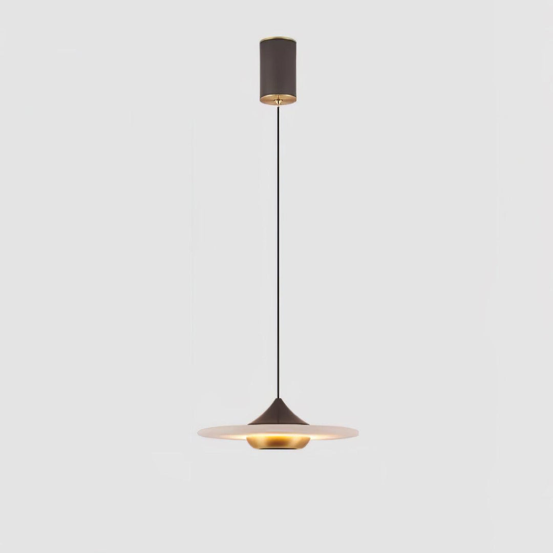 Lampa Wisząca W Kształcie Latającego Spodka z Marmuru