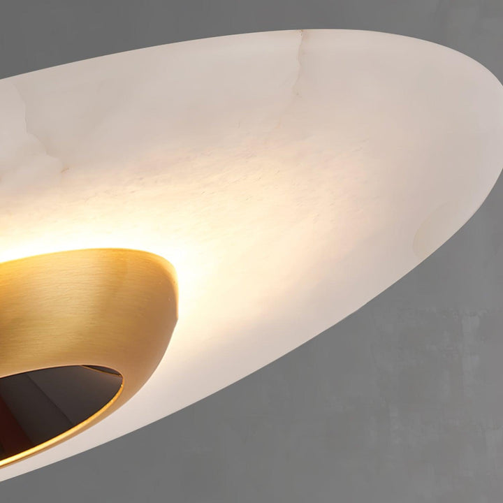 Lampa Wisząca W Kształcie Latającego Spodka z Marmuru
