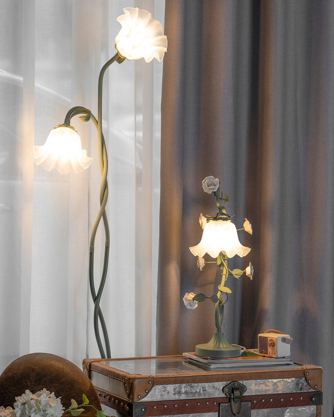 Lampa podłogowa Calla Flowers