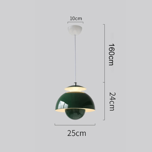 Skandynawska nowoczesna lampa LED wisząca
