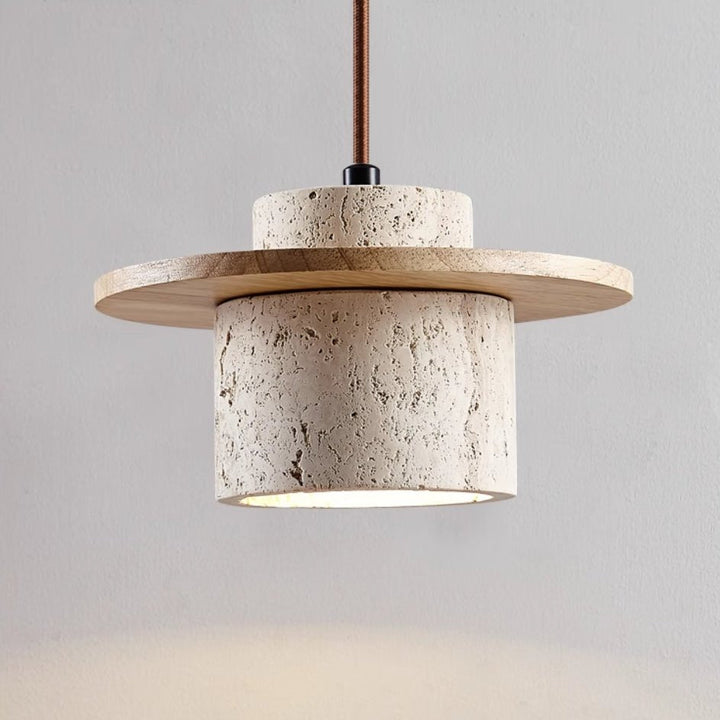 Lampa Wisząca Travertyn