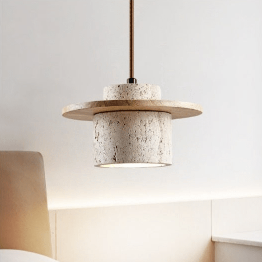 Lampa Wisząca Travertyn