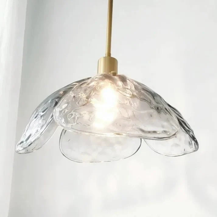 Kreatywna Lampa Wisząca w Kształcie Płatków Kwiata na Stolik Nocny