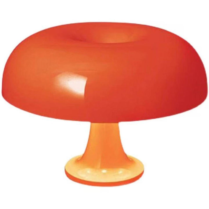 Minimalistyczna lampa stołowa w kształcie grzyba