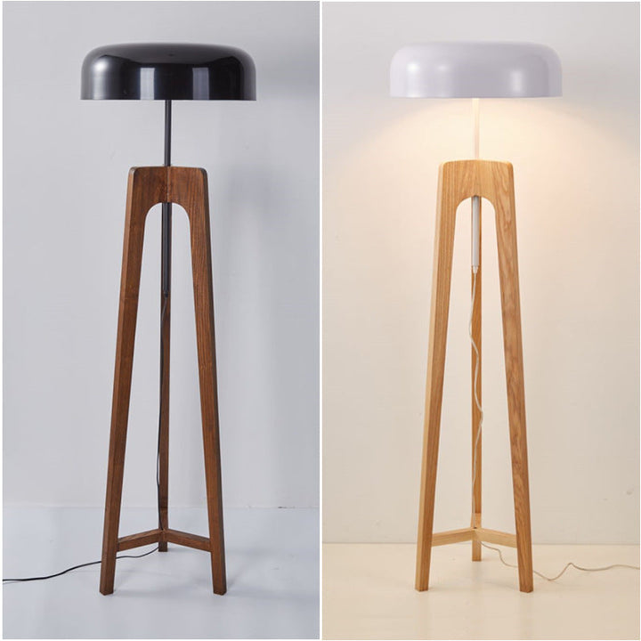 Lampa podłogowa w stylu nordyckim