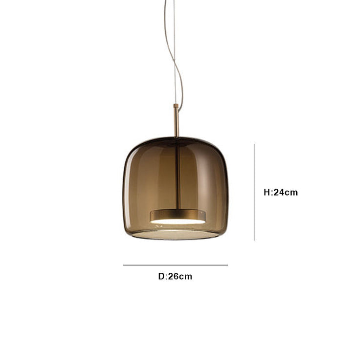 Lampa wisząca Hotel Glass