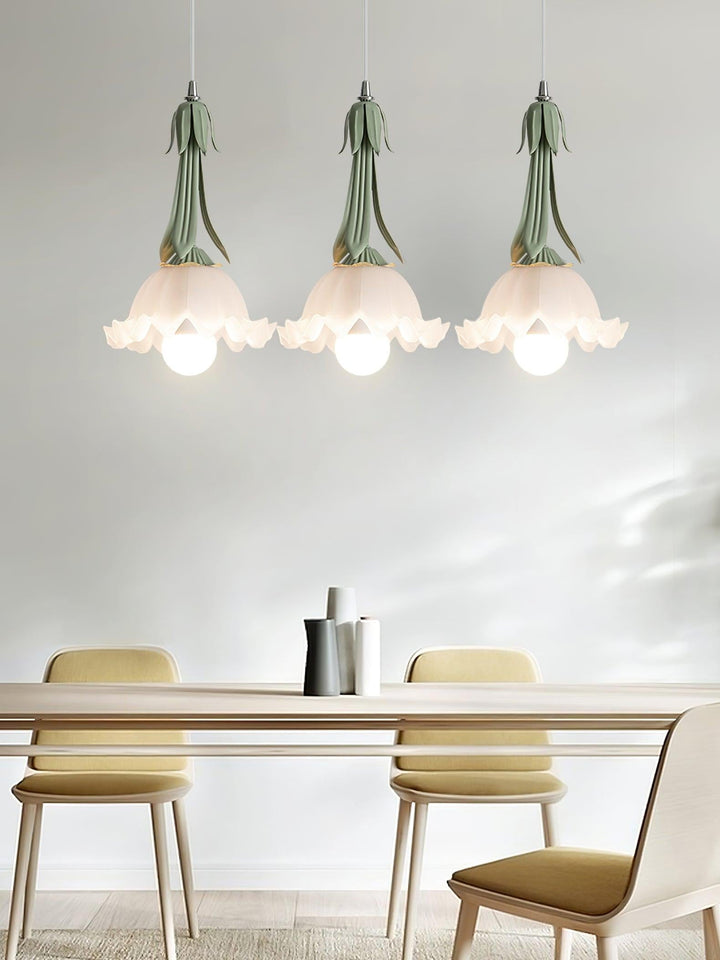 Lampa wisząca konwalia
