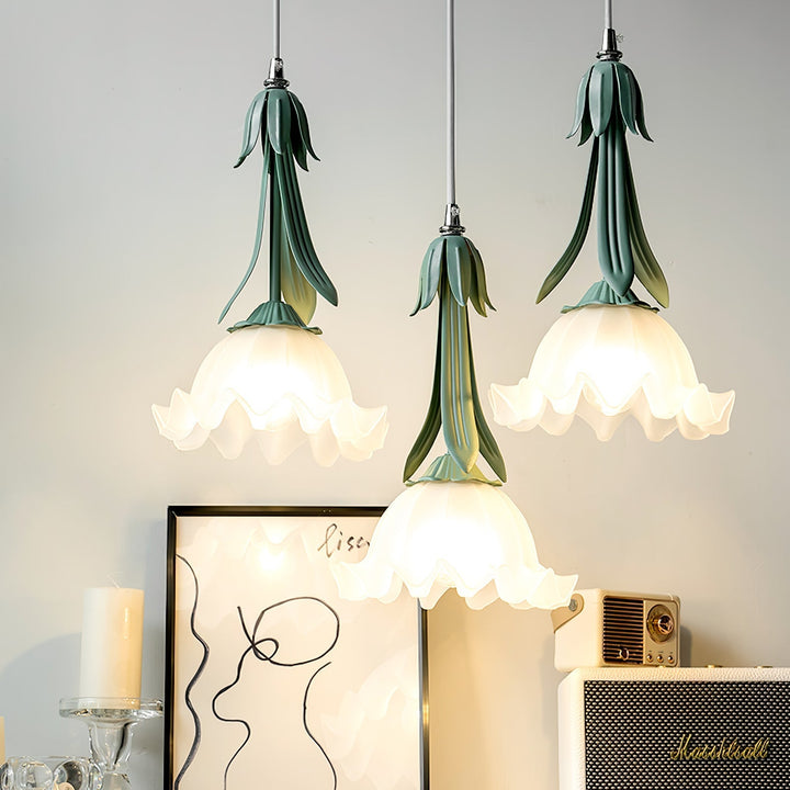 Lampa wisząca konwalia