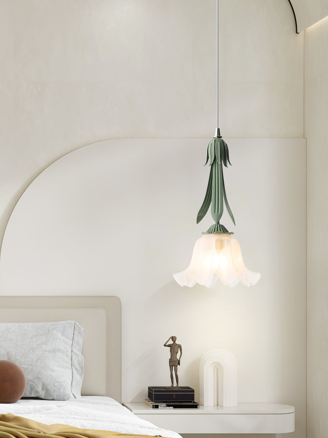 Lampa wisząca konwalia