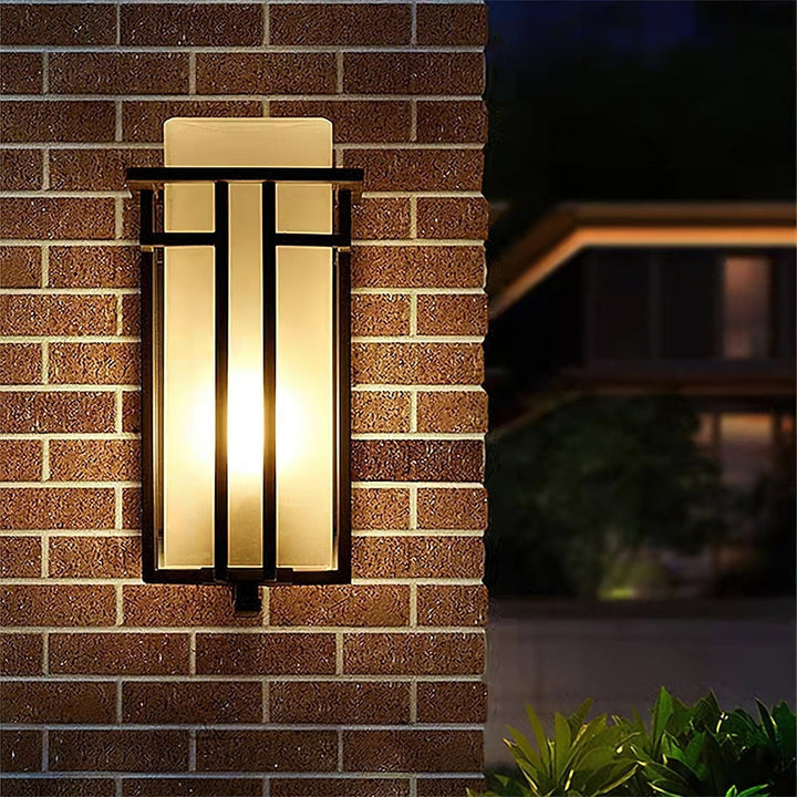 Lampa ścienna Linden na zewnątrz