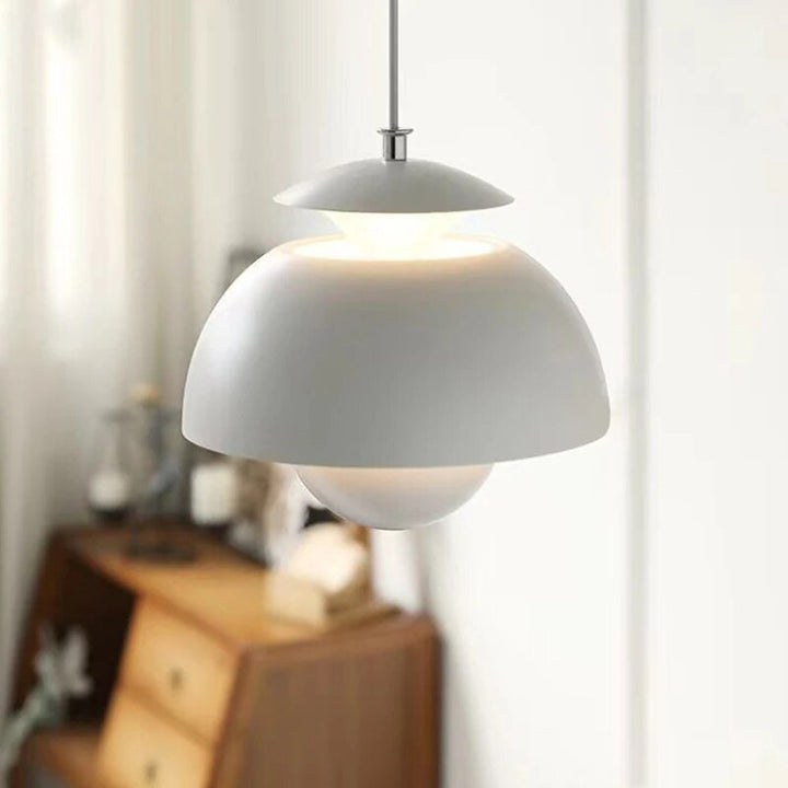 Skandynawska nowoczesna lampa LED wisząca