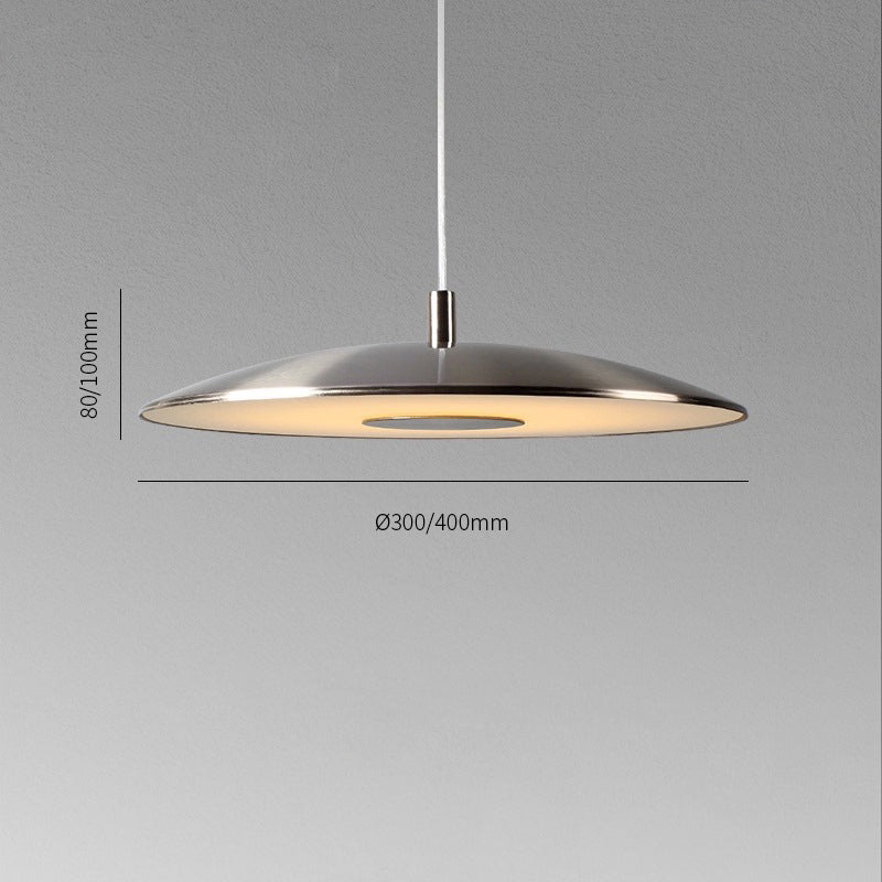 Żelazne niklowe lampy LED wiszące