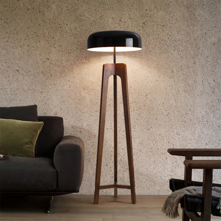 Lampa podłogowa w stylu nordyckim