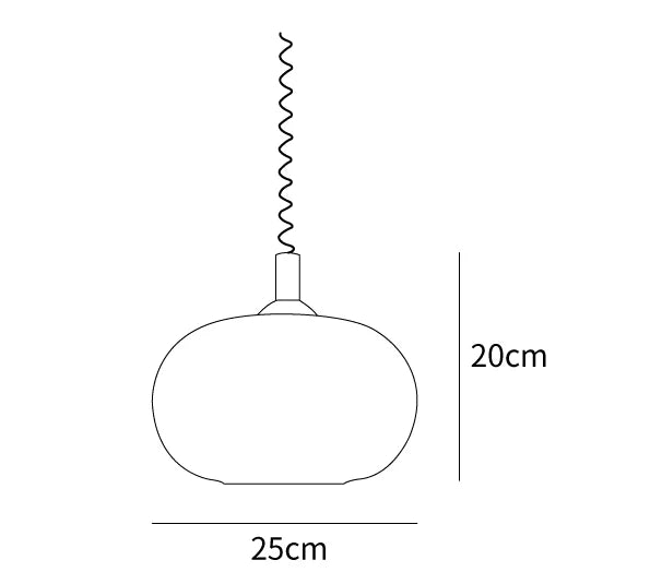 Lampa wisząca Macaron