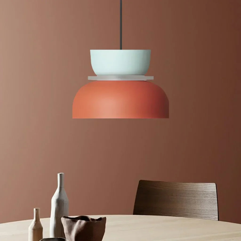 Dulcy Kleurblok Skandynawska Lampa Wisząca