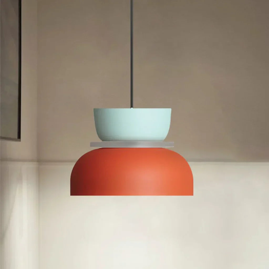 Dulcy Kleurblok Skandynawska Lampa Wisząca