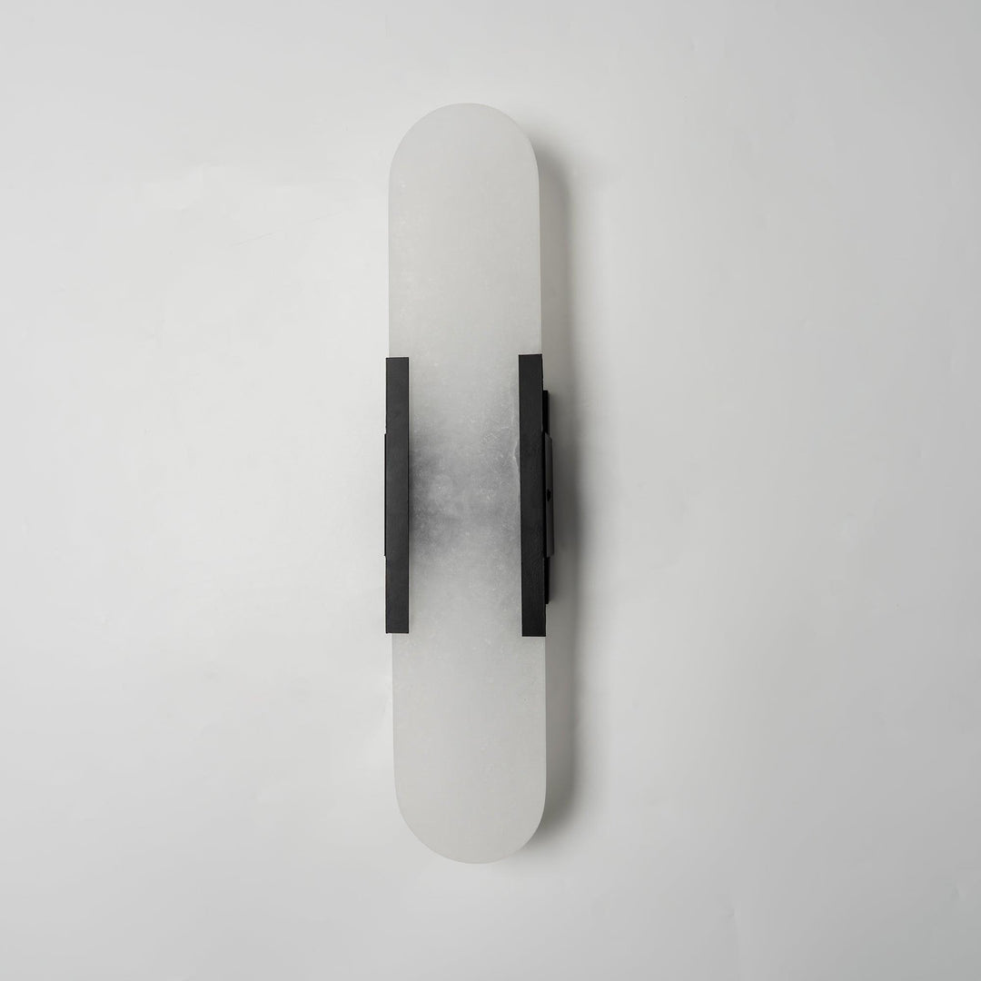 Lampa ścienna Melange Wydłużona Alabaster