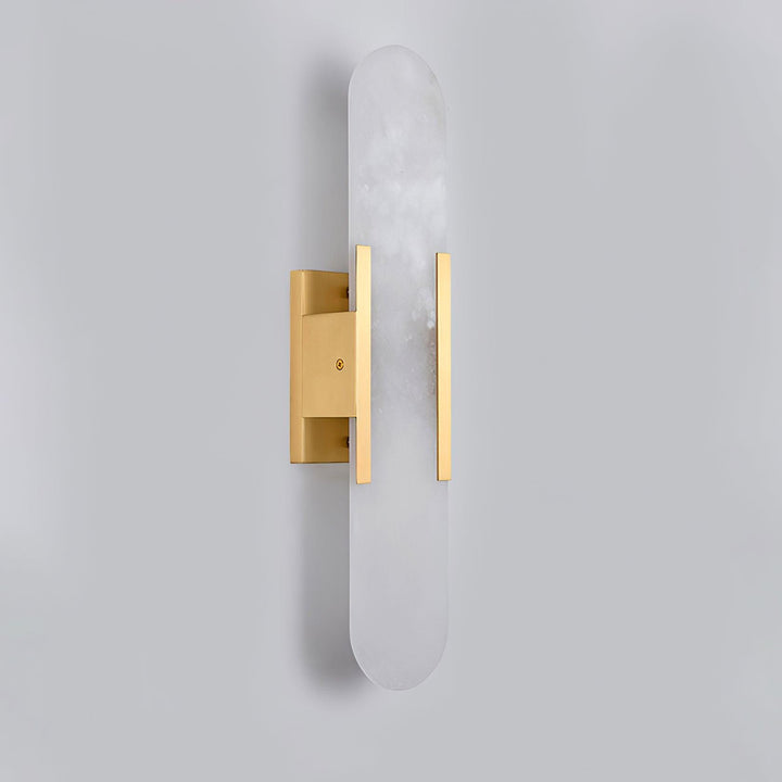 Lampa ścienna Melange Wydłużona Alabaster