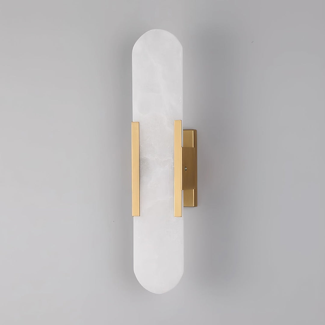 Lampa ścienna Melange Wydłużona Alabaster