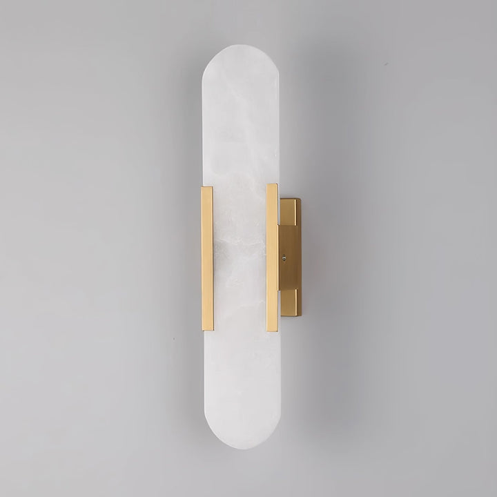 Lampa ścienna Melange Wydłużona Alabaster