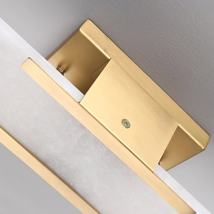 Lampa ścienna Melange Wydłużona Alabaster