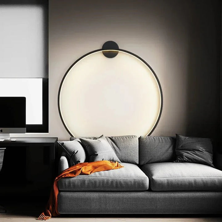 LumiRing - Minimalistyczna okrągła lampa ścienna
