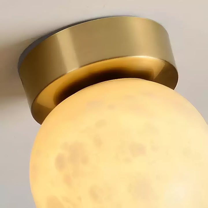 Lampa sufitowa Moon alabasten