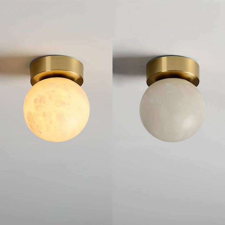 Lampa sufitowa Moon alabasten