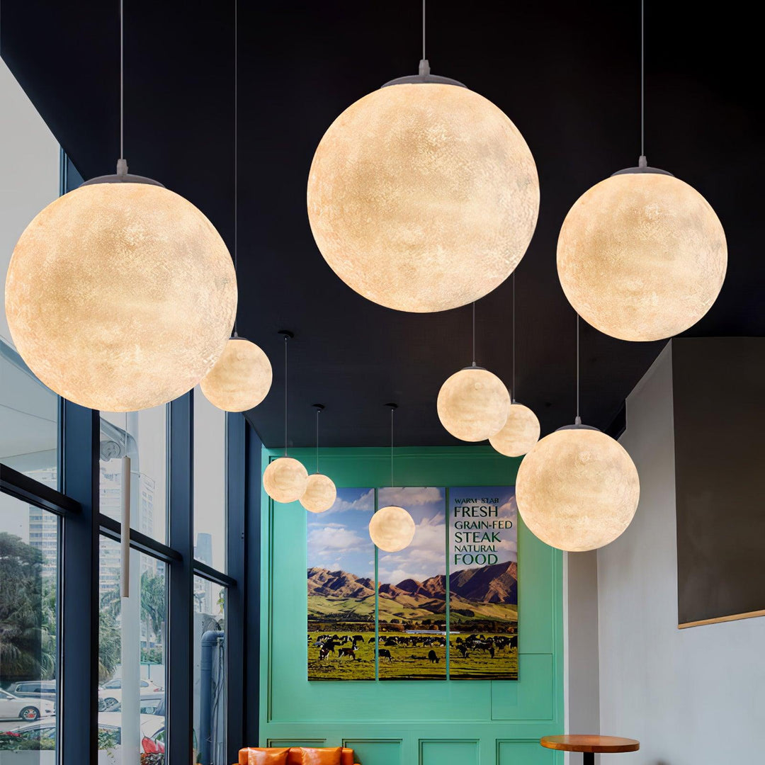 Lampa wisząca Księżyc