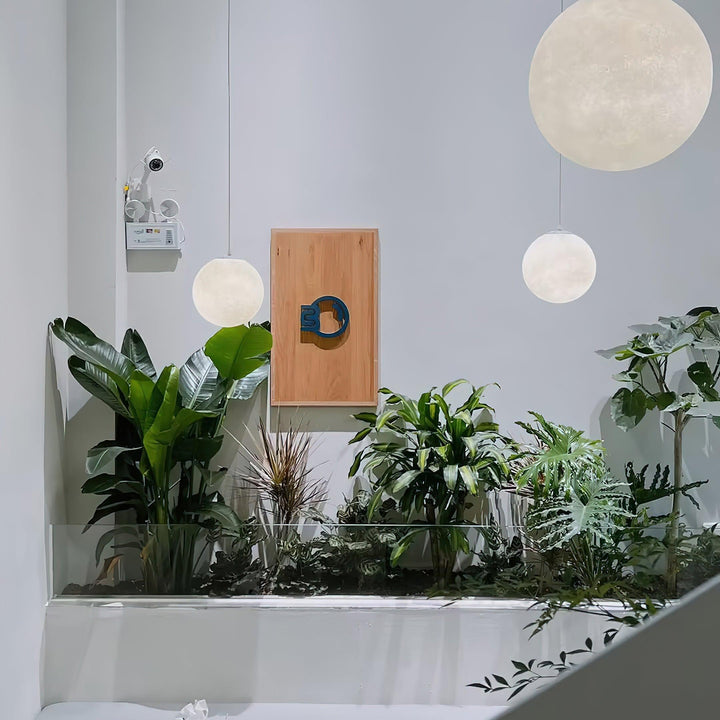Lampa wisząca Księżyc